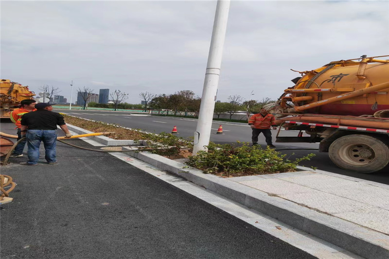 中原镇雨水管道清淤-污水管道清洗