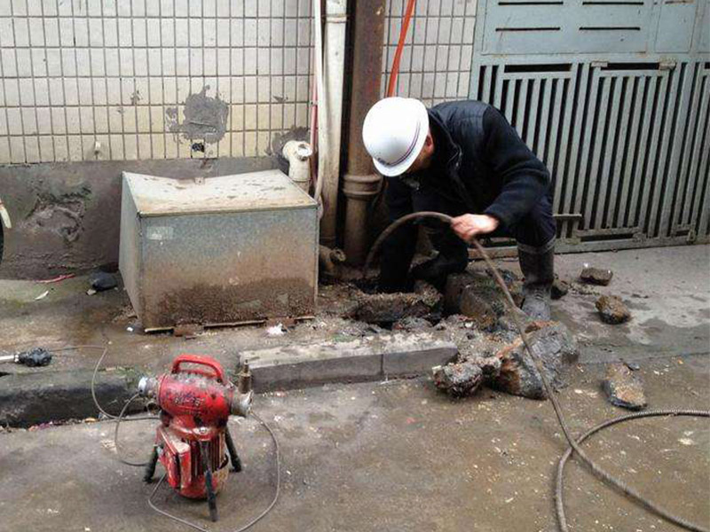 中原镇疏通下水道-洗菜池疏通